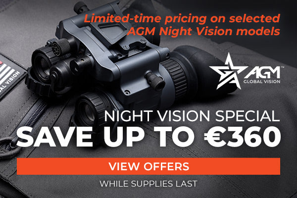AGM night vision special: save up to €360 on selected night vision models