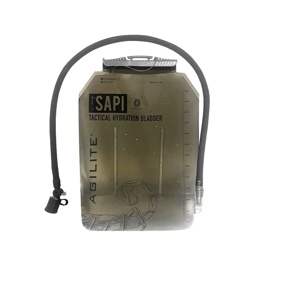 Agilite SAPI Hydration Bladder 3L, front view