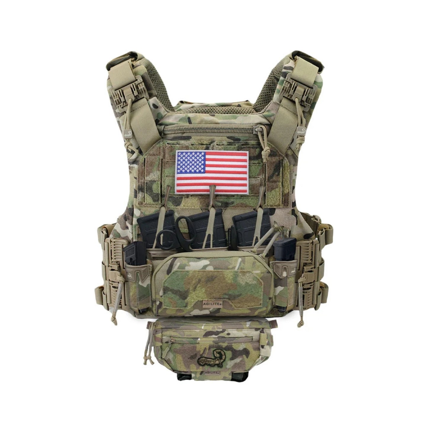 Agilite K19 Multicam with accessories