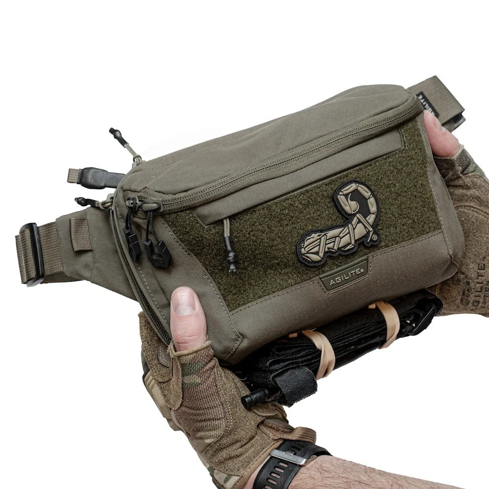 Agilite Emergence™ Fanny Pack, Ranger Green, detail