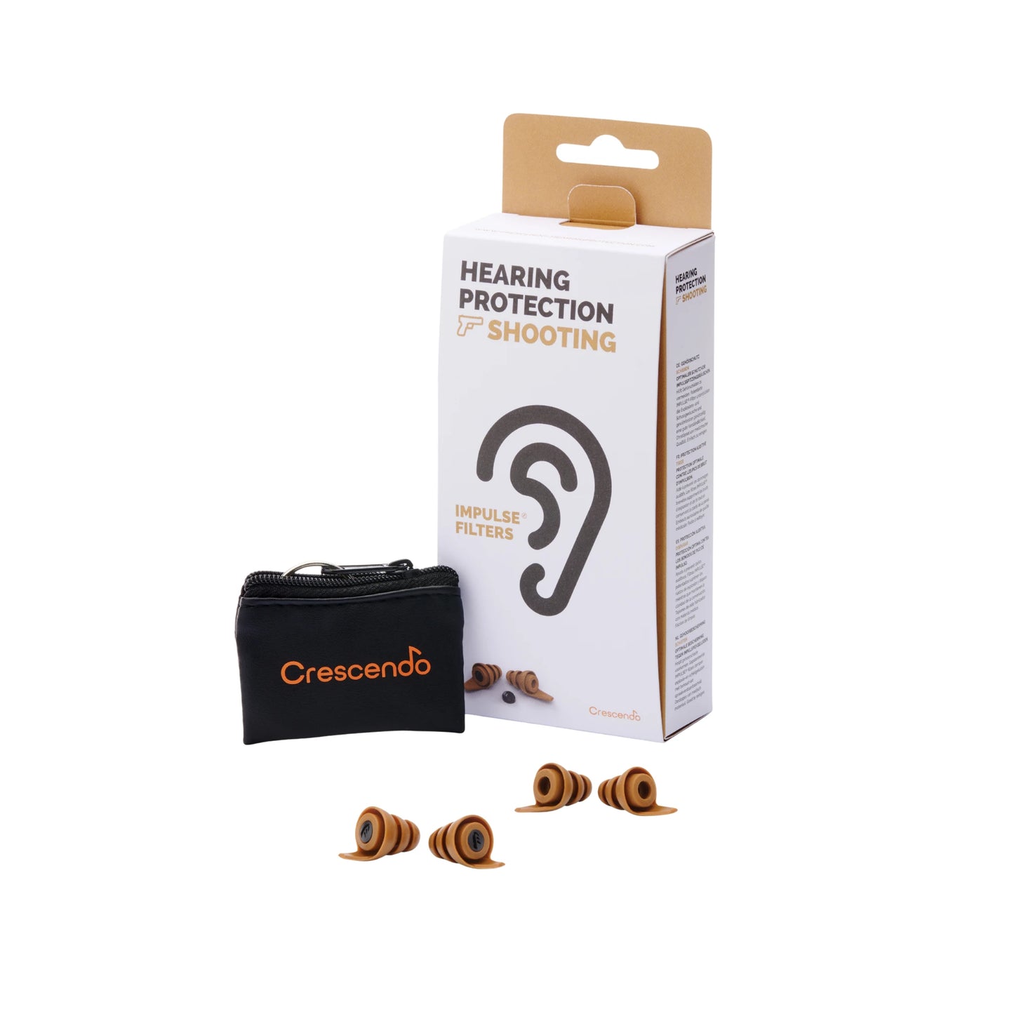 Dynamic Ear Crescendo PR-2599 HP Shooting Earplugs