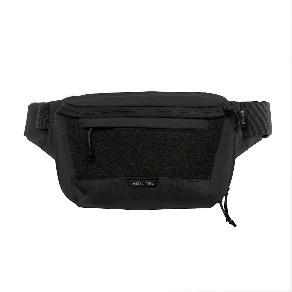 Agilite Emergence™ Fanny Pack, Black, front