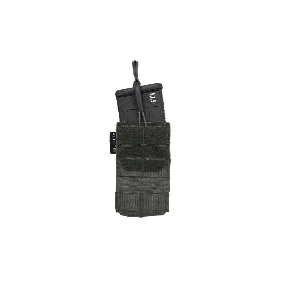 Agilite AG1™ 5.56 Single Mag Pouch, Ranger Green, front