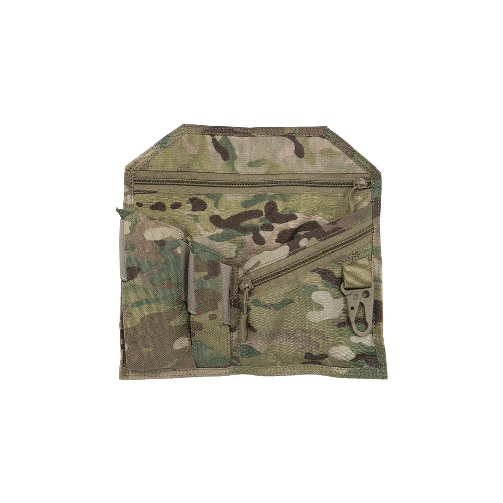 Agilite Hook Backed EDC Organizer Panel, Multicam, front view