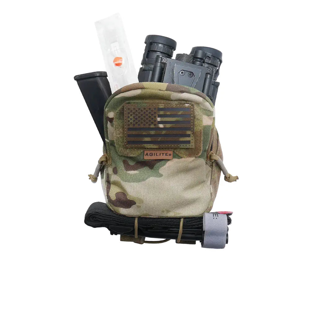 Agilite General Purpose Pouch, Multicam, detail