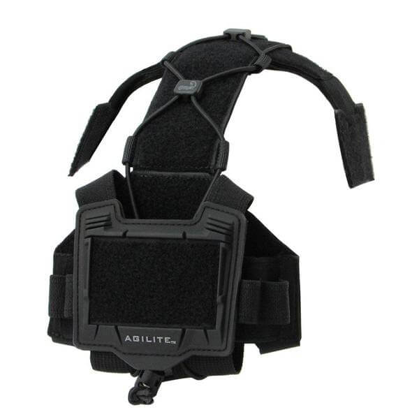 Agilite Bridge Helmet Accessory Platform, Black, view 1