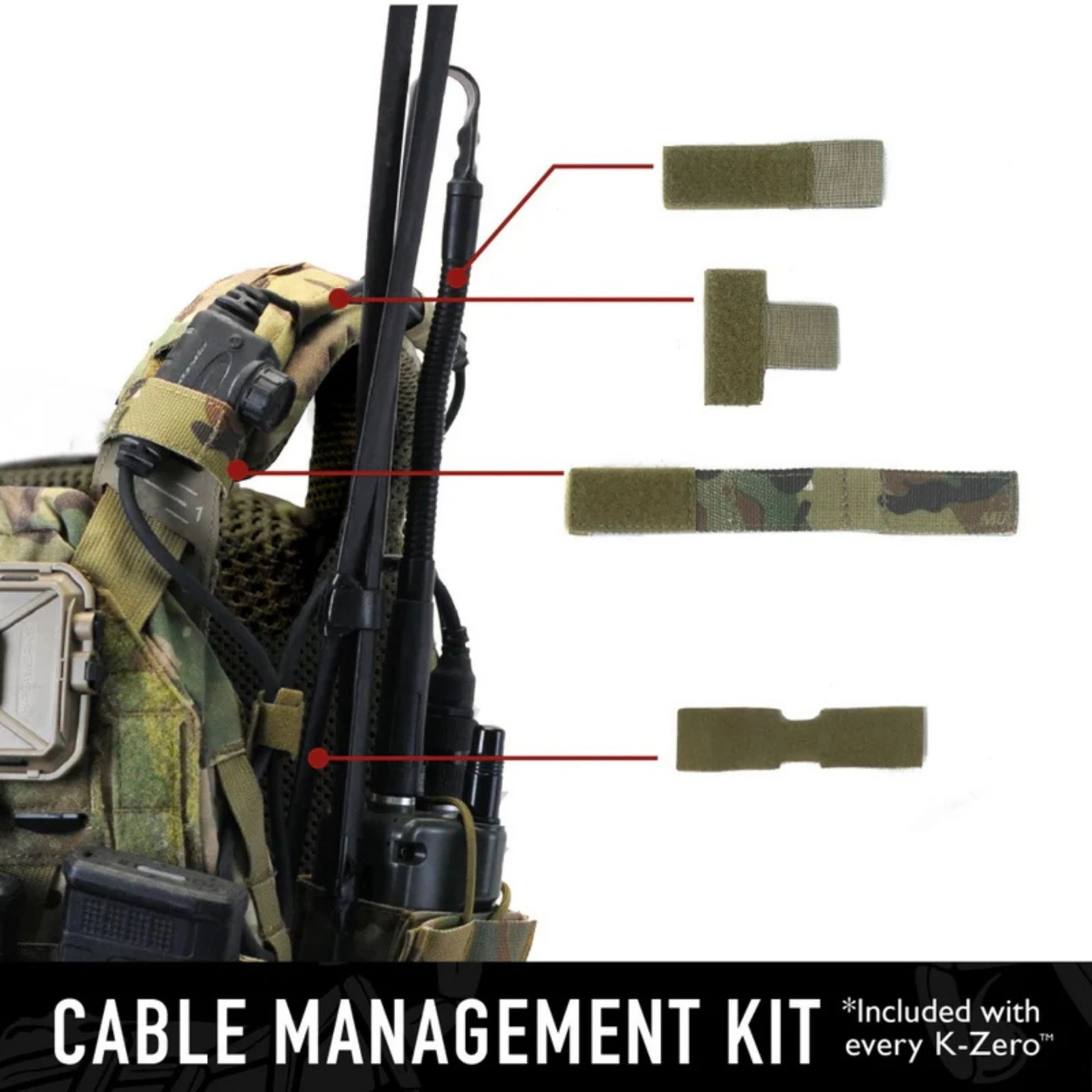 Agilite K-ZERO Cable Management kit
