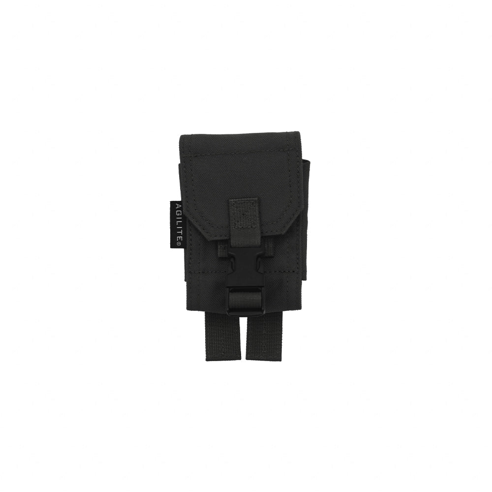 Agilite Grenade Pouch, Black, front view