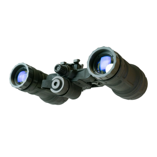 AG Strategics GREC 2 NVG recorder on a binocular night vision device