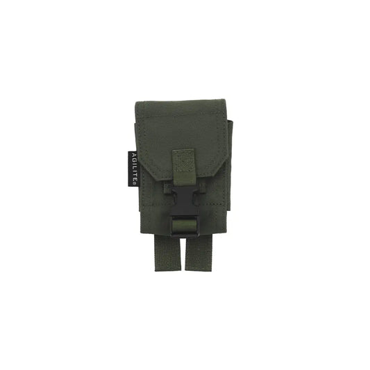 Agilite Grenade Pouch, Ranger Green, front view
