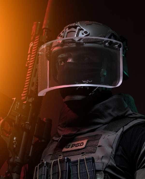 PGD Ballistic NIJ IIIA Visor, view 4