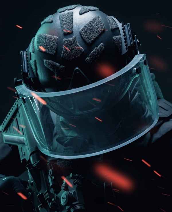 PGD Ballistic NIJ IIIA Visor, view 6