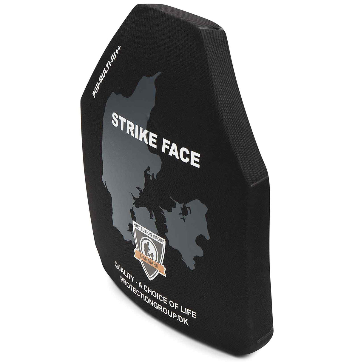 PGD U-line NIJ III Standalone Plate, 10 × 12 in shooter's cut, main view