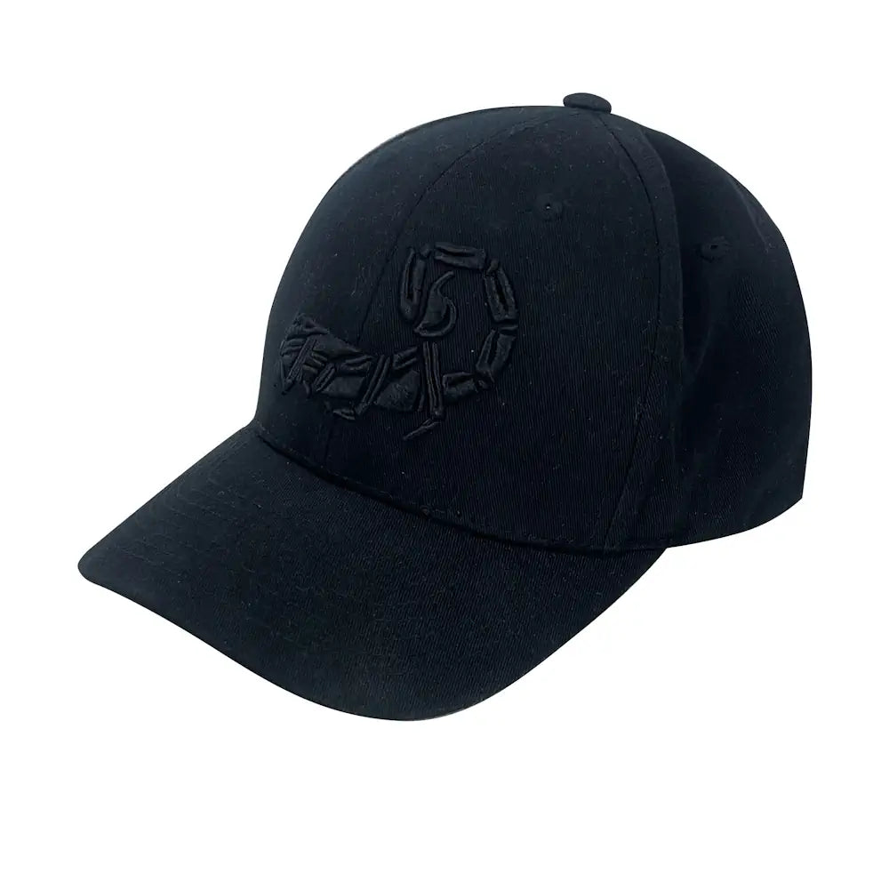 Agilite Scorpion Logo Hat, Black, side view