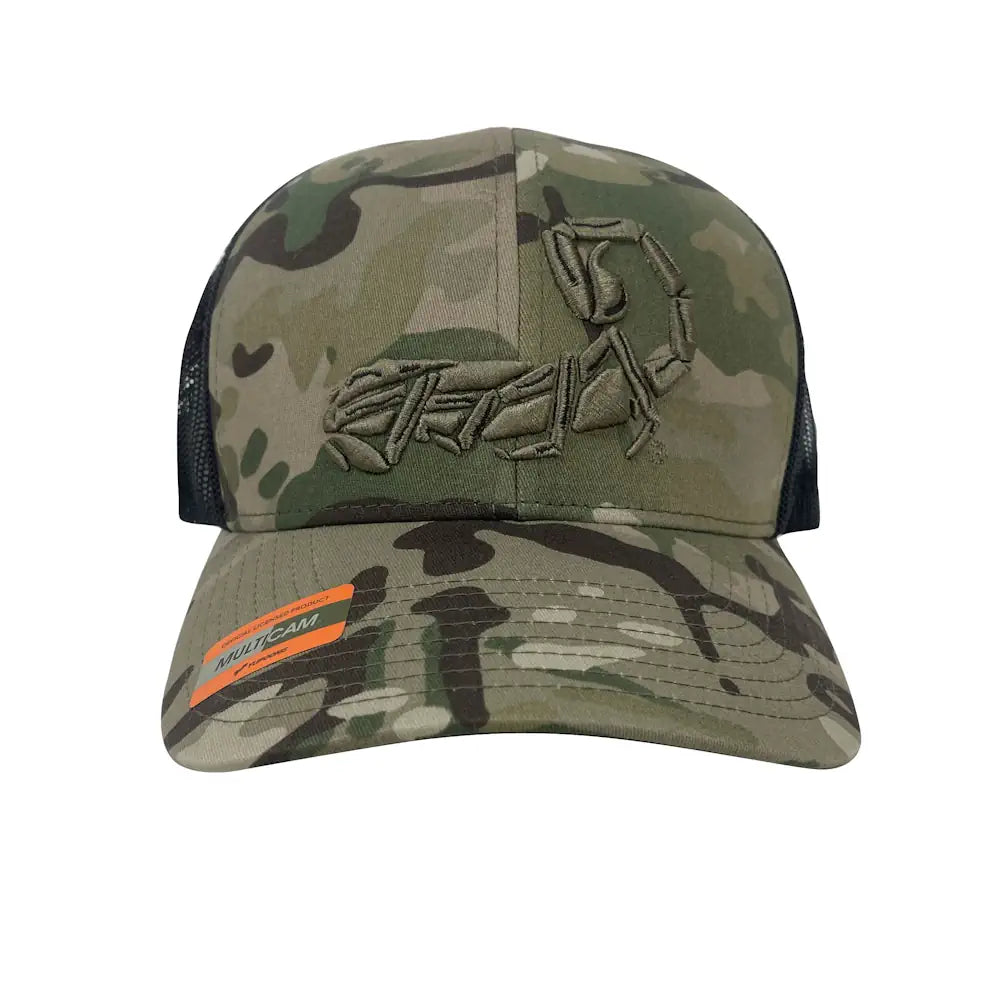 Agilite Trucker Hat, Multicam, front view
