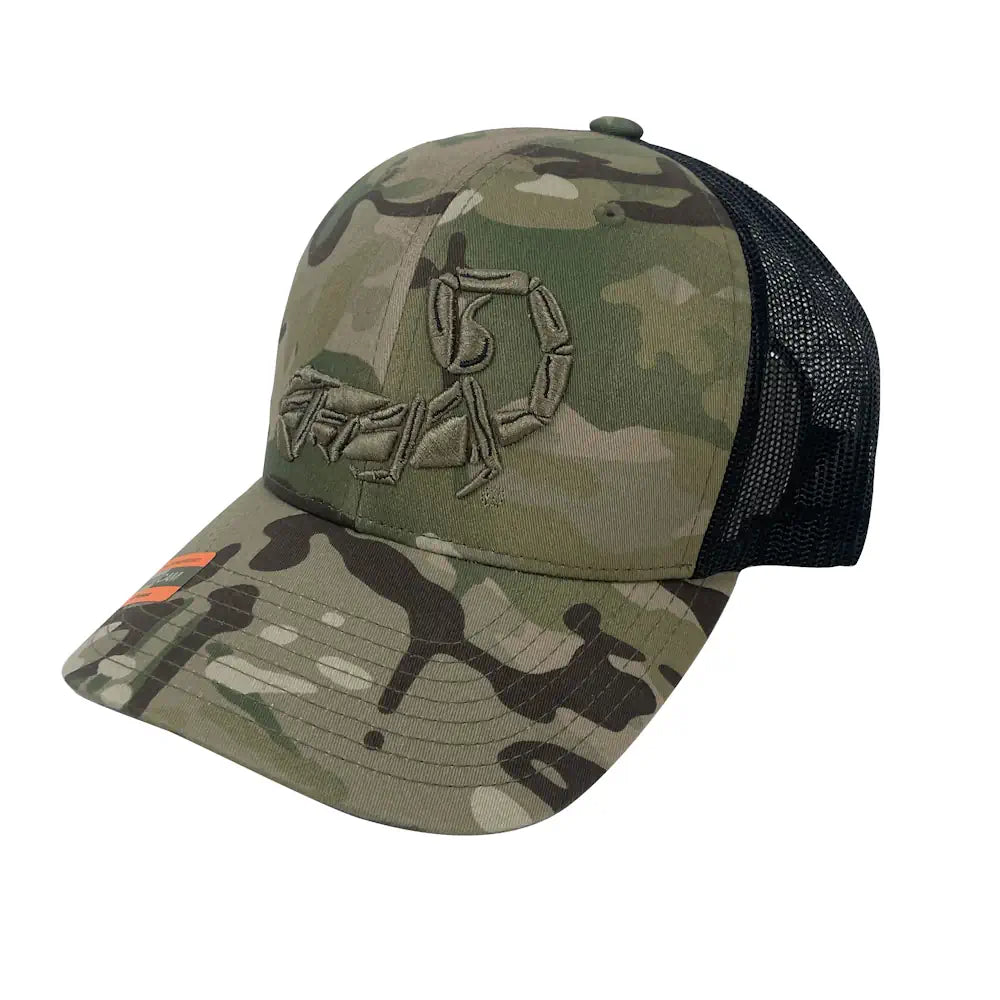 Agilite Trucker Hat, Multicam, side view