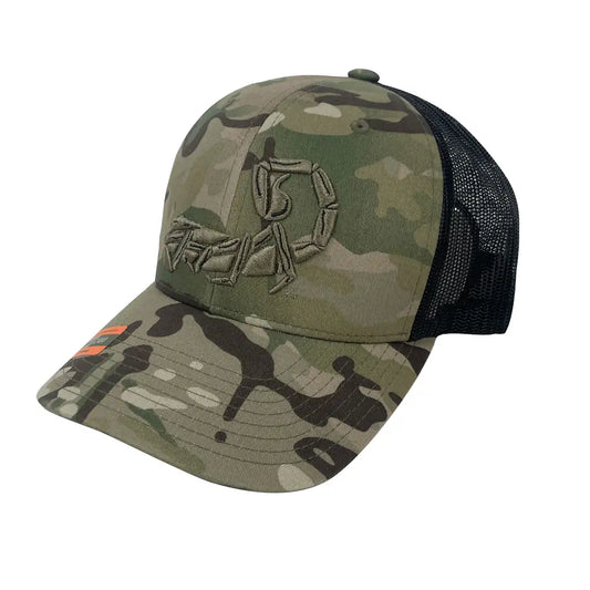 Agilite Trucker Hat, Multicam, side view