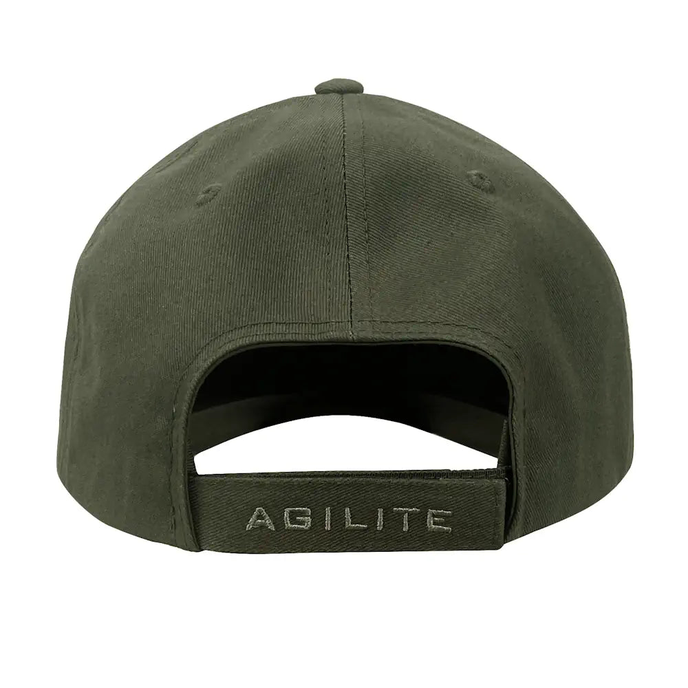 Agilite Scorpion Logo Hat, Ranger Green, back view