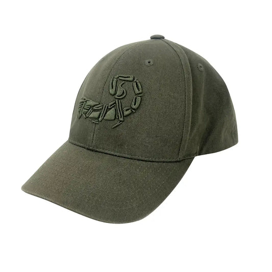 Agilite Scorpion Logo Hat, Ranger Green, side view