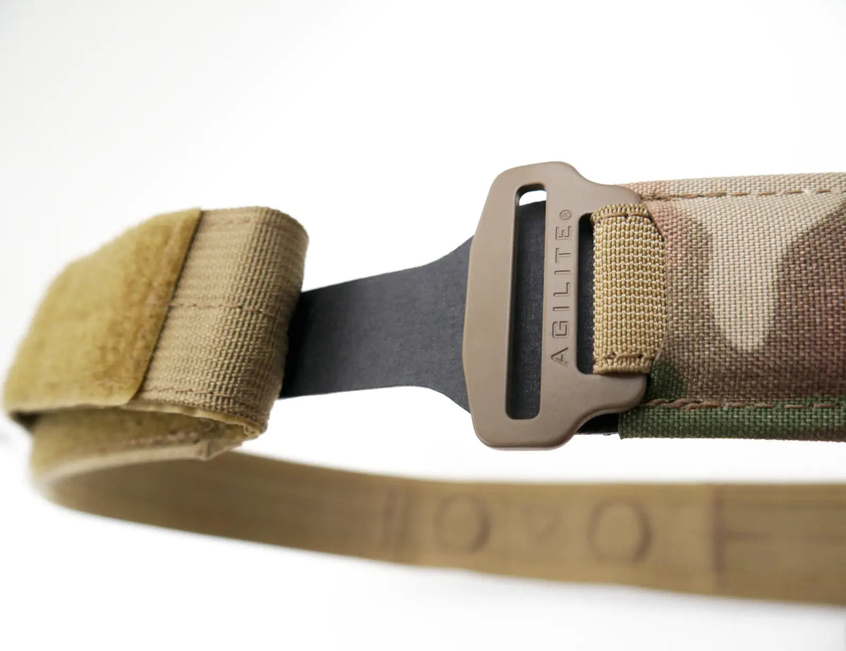 Agilite Magnetix EDC Belt, Multicam, inner belt detail